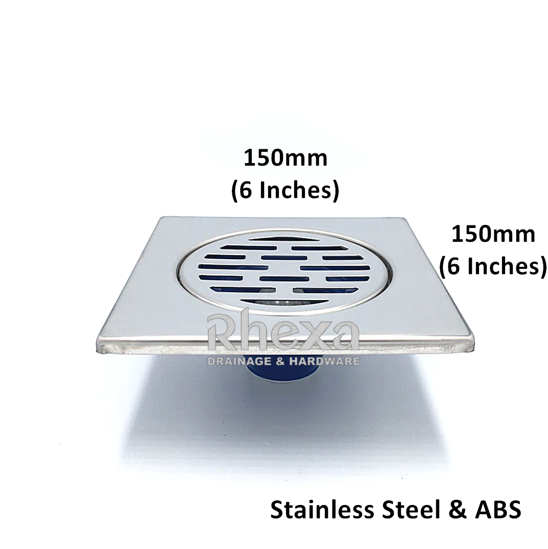 Stainless Steel Floor Drain Size