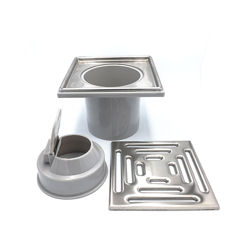 stainless steel floor drain details