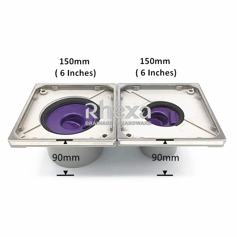 Stainless Steel Floor Drain Sizes
