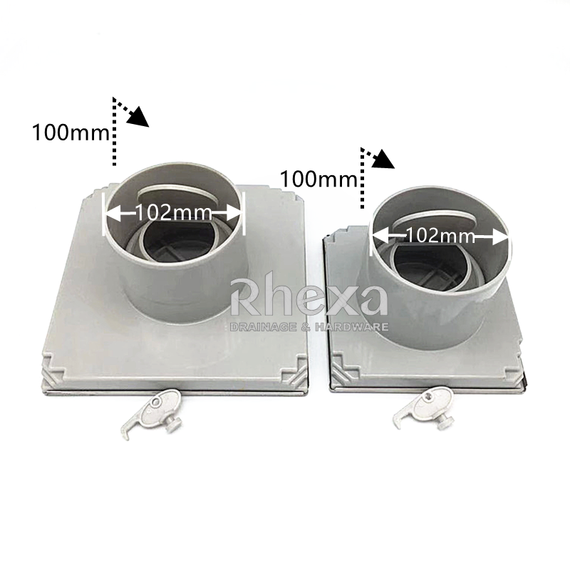 ABS Plastic Floor Drain Size