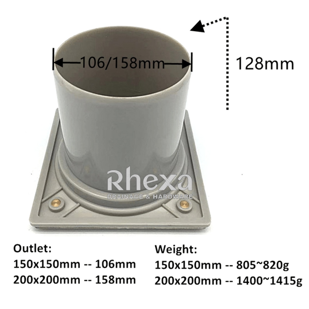 Stainless Steel Floor Drain with Cover