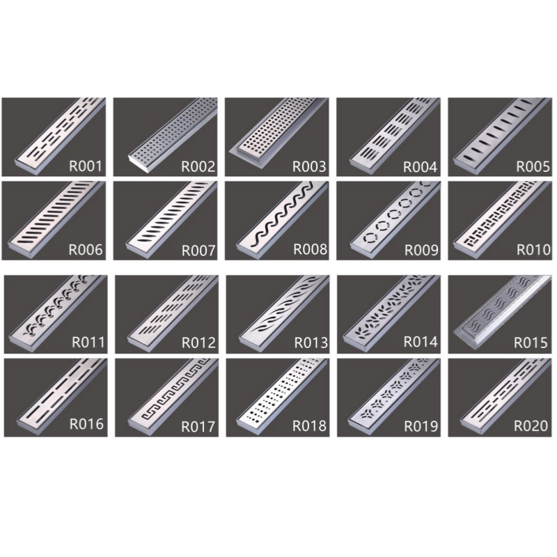 Stainless Steel Floor Drain Different Patterns