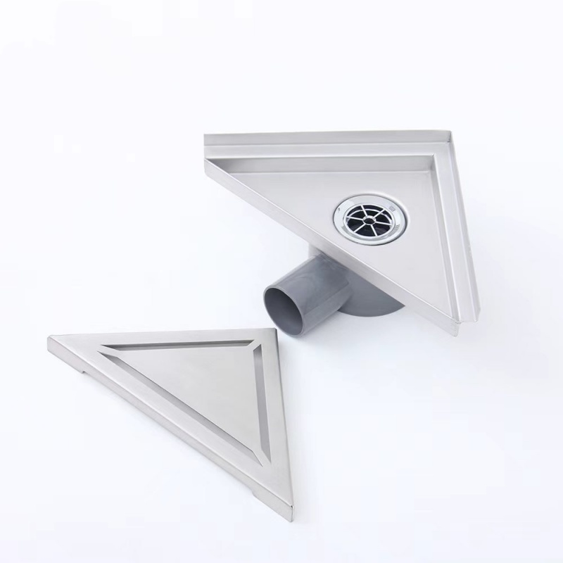 Stainless Steel Trianglular Floor Drain