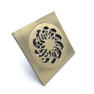Brass Brushed Gold Floor Drain