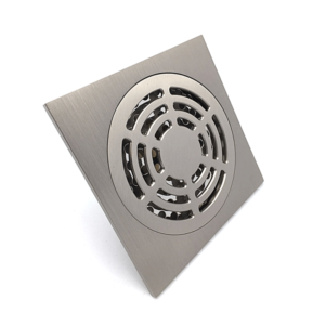 Brass Brushed Nickle Floor Drain