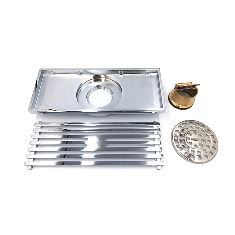 Brass Rectangular Floor Drain