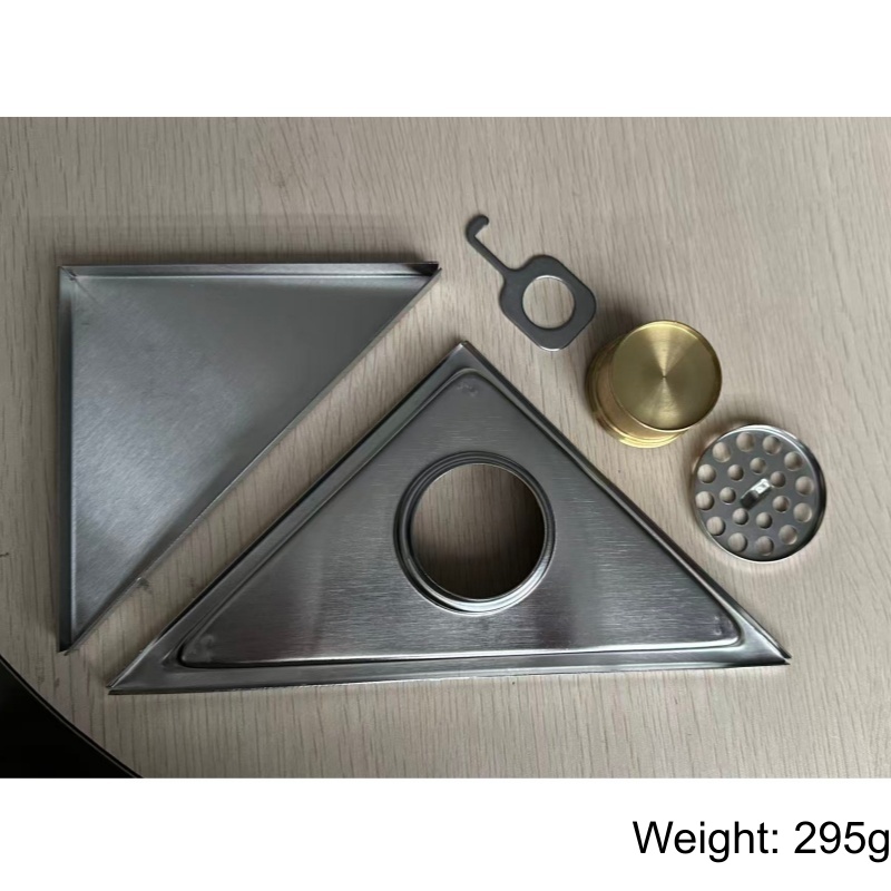 Stainless Steel Triangular Floor Drain - FT06-FD256 (RX-RJ) - Image 4