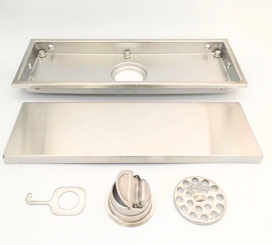 Stainless Steel Tile Insert Linear Floor Drain – FT06-FD323 - Image 6