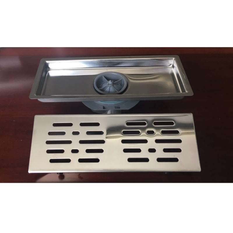 Stainless Steel Rectangular Floor Drain – FT01-FD307 (77A) - Image 6