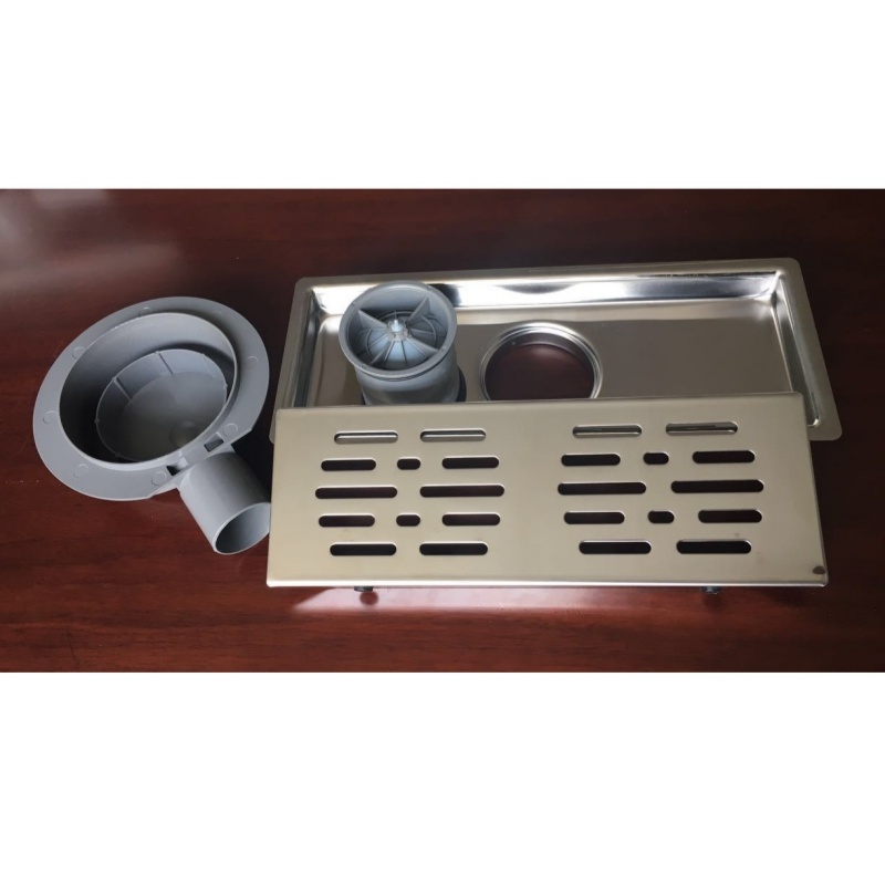 Stainless Steel Rectangular Floor Drain – FT01-FD307 (77A) - Image 7