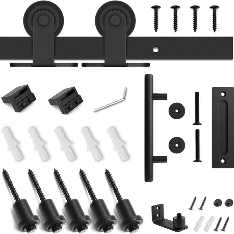 Sliding Barn Door Hardware Kit - FT03 - BD001 - Image 4