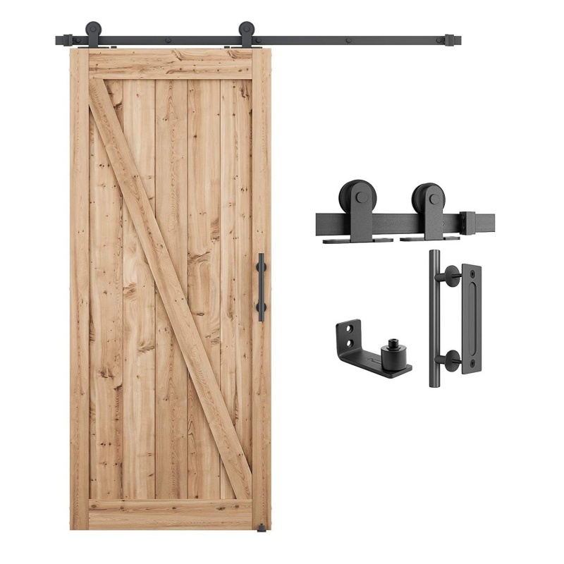 Sliding Barn Door Hardware Kit - FT03 - BD001 - Image 6