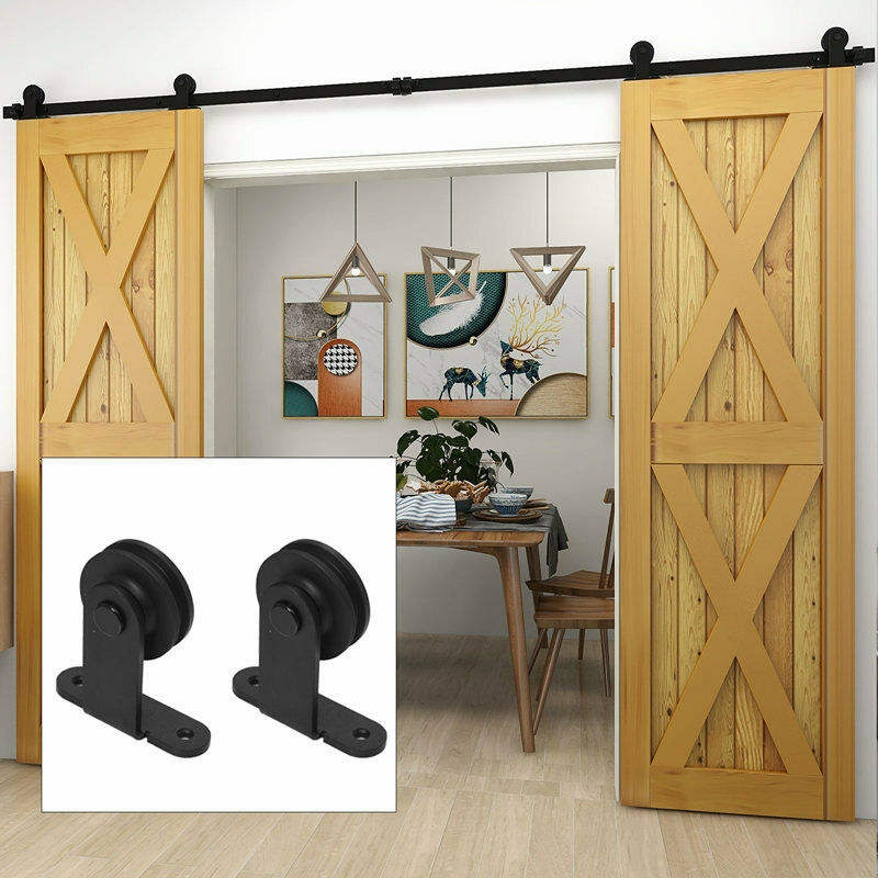 Sliding Barn Door Hardware Kit - FT03 - BD001 - Image 8