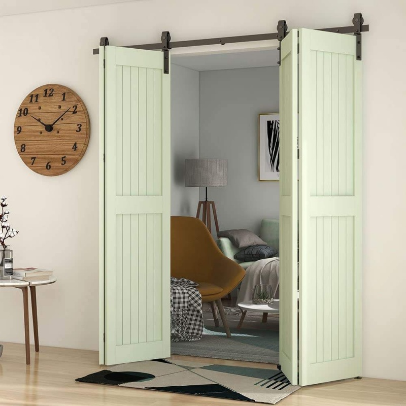 Sliding Barn Door Hardware Kit - FT03 - BD004 - Image 4