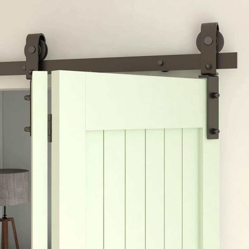 Sliding Barn Door Hardware Kit - FT03 - BD005 - Image 4