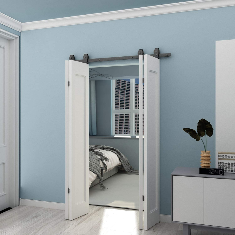 Sliding Barn Door Hardware Kit - FT03 - BD006 - Image 4