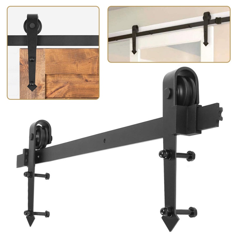 Sliding Barn Door Hardware Kit - FT03 - BD007 - Image 5